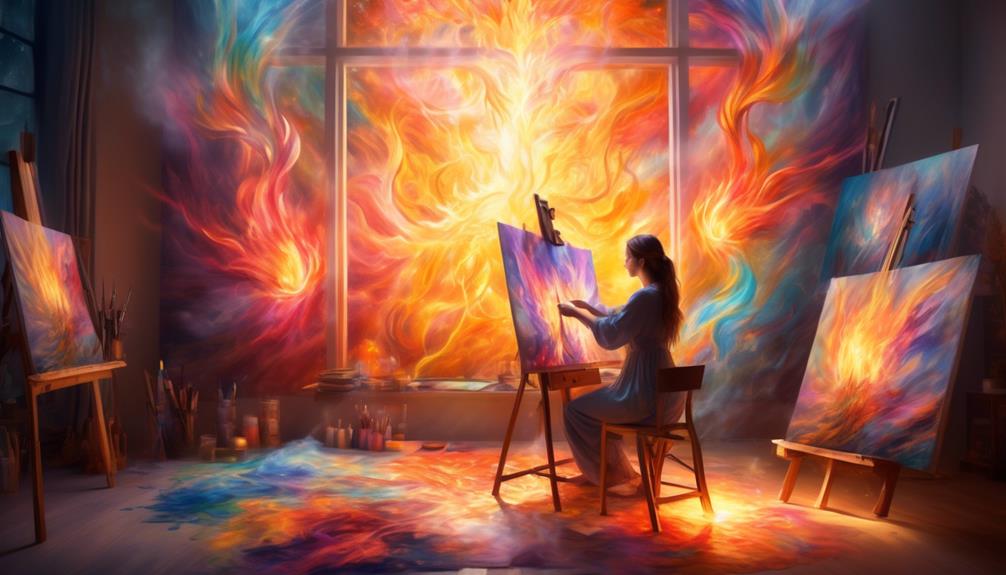 embrace artistic self expression passionately