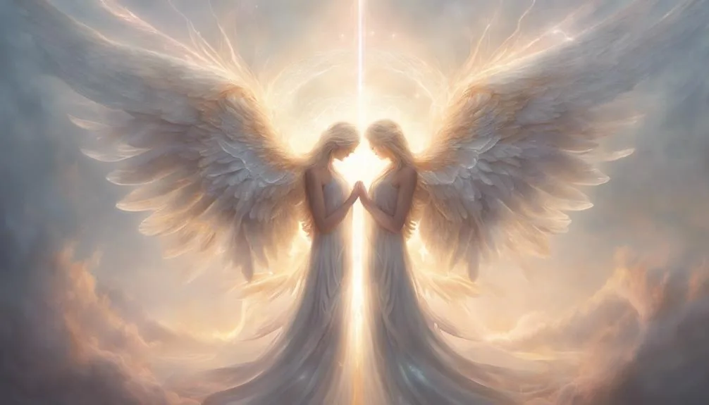 divine connection through angel