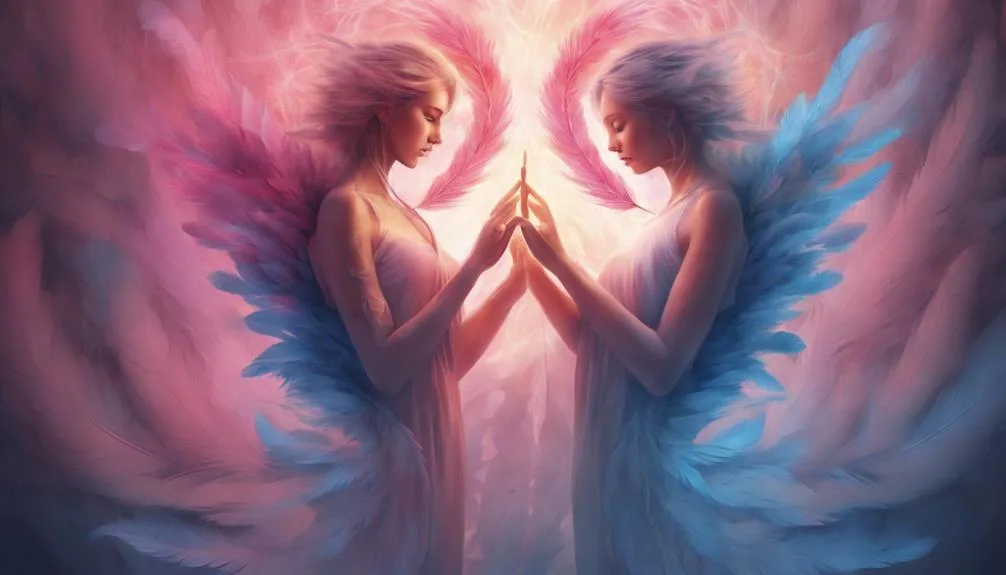 embracing twin flame signs