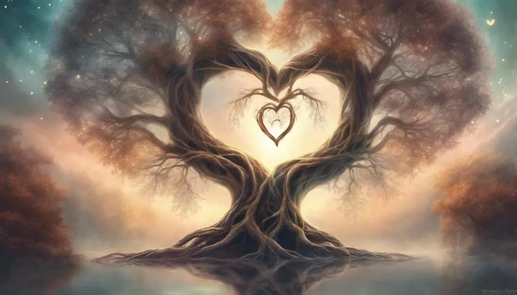 mutual spiritual journey depicted