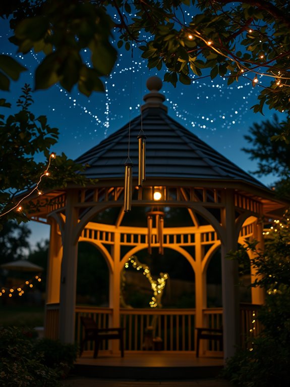 add soothing wind chimes
