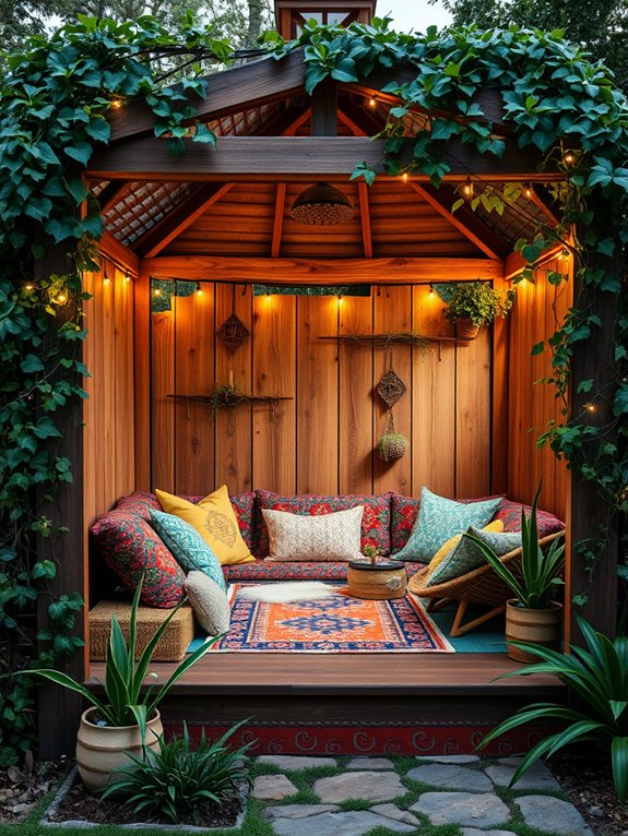 artistic secluded retreat space