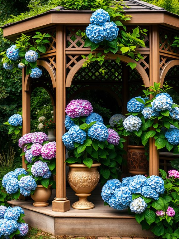 beautiful flowering potted plants