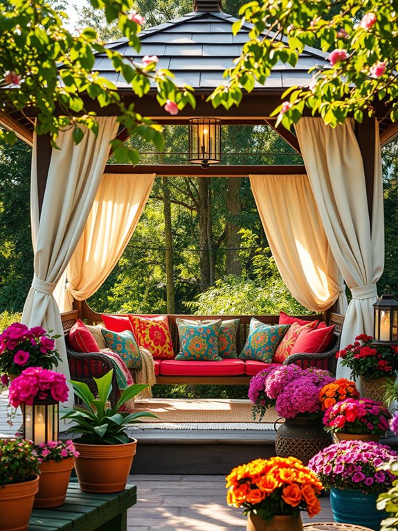 bold and lively hues