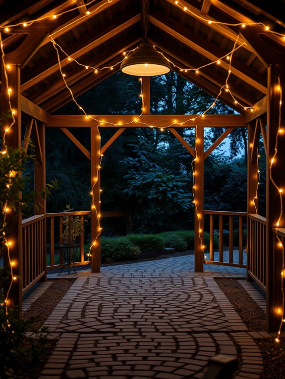 bright decorative lighting accents