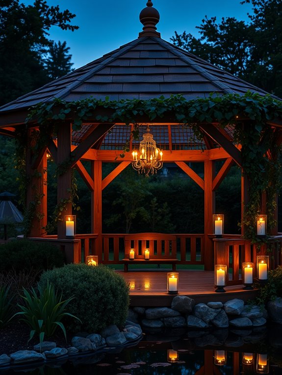 candlelit rustic ambiance allure