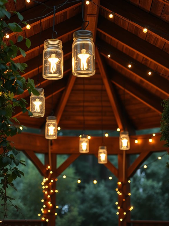 charming country style glass containers