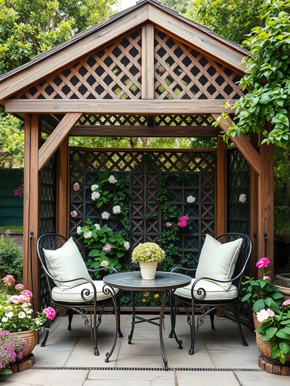 charming outdoor relaxation space