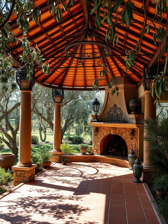 charming outdoor relaxation space