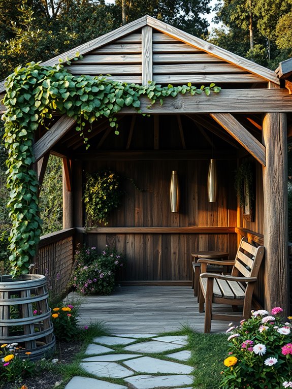charming outdoor wooden structure