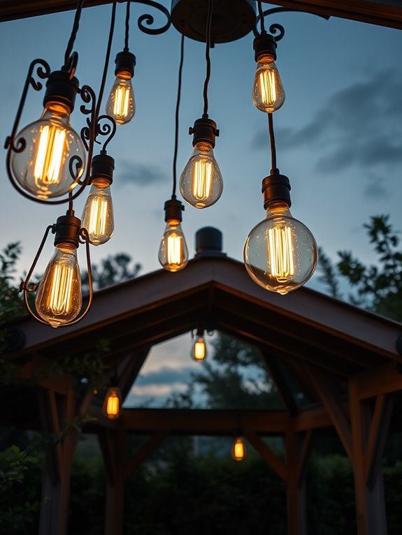 classic retro light bulbs