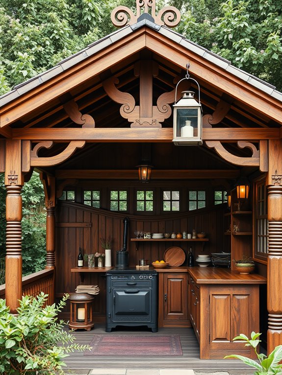 classic timber architectural design