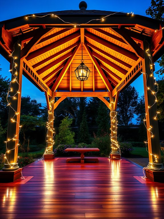 colorful decorative lighting strips