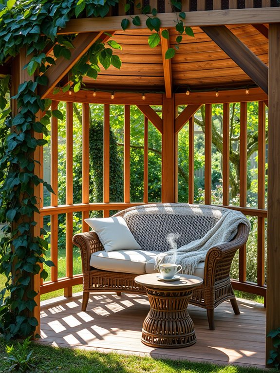 cozy gazebo design inspiration