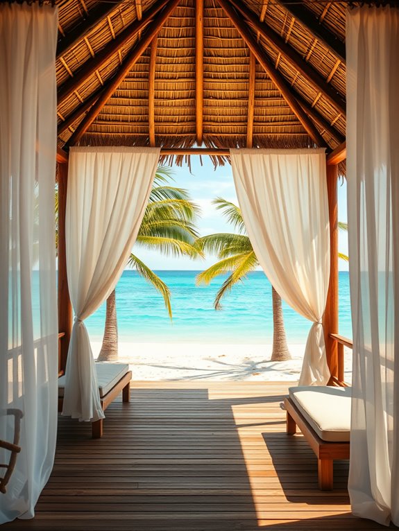 cozy seaside relaxation spot