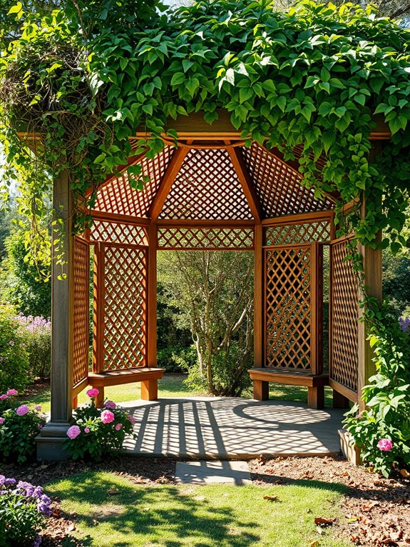 decorative outdoor structure design