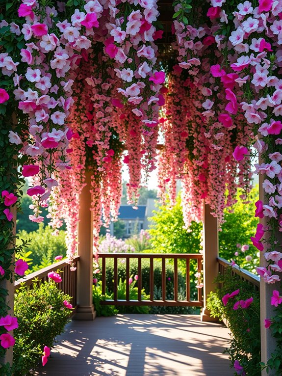 delicate flowering dianthus plants