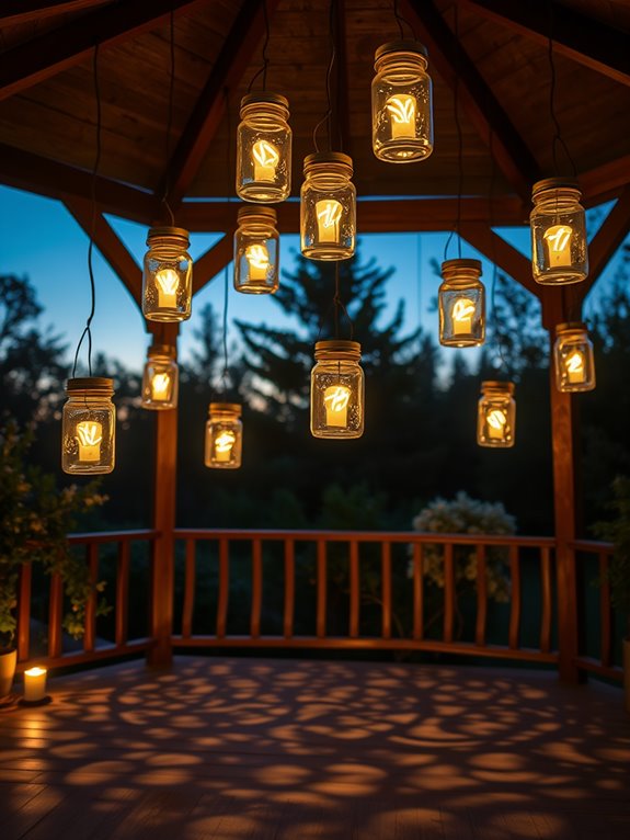 diy decorative lighting jars