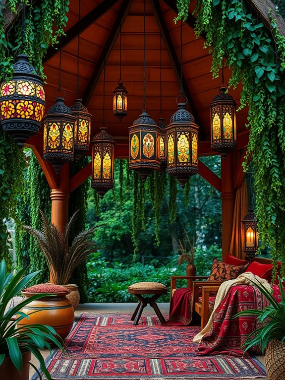 eclectic artistic free spirited decor
