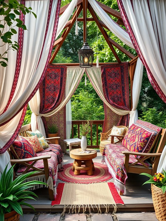 eclectic vibrant fabric designs