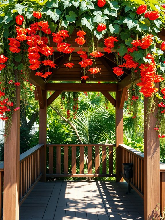 edible blooms from nasturtiums
