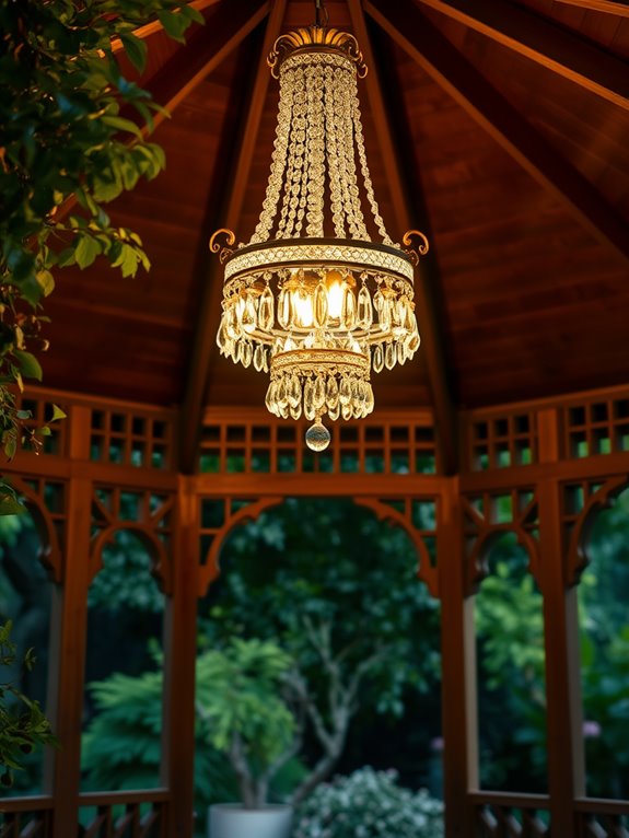 elegant antique lighting fixture