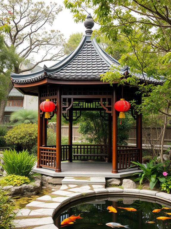 elegant asian style structure
