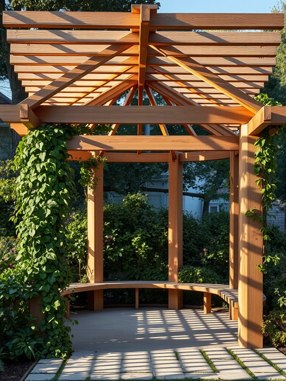 elegant outdoor shade structure
