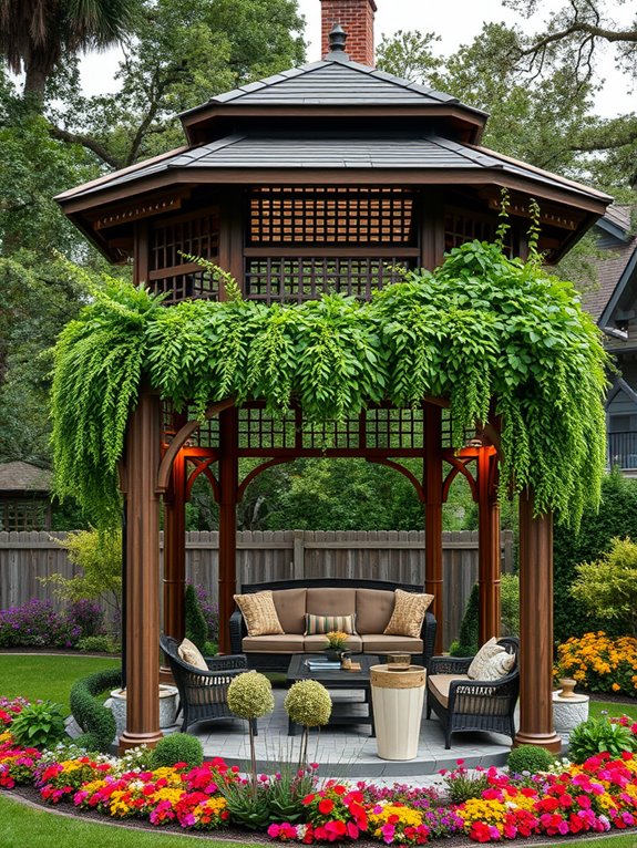 elevated outdoor recreational structure