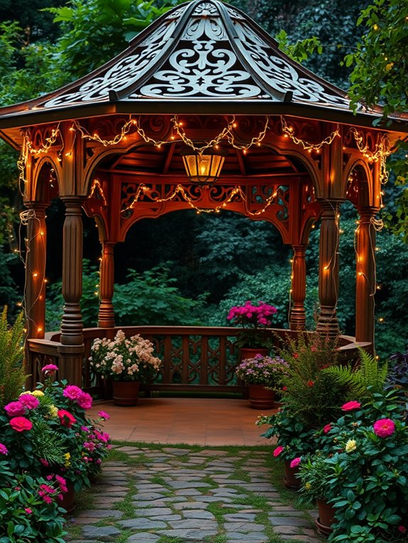 enchanted illuminated magical realm
