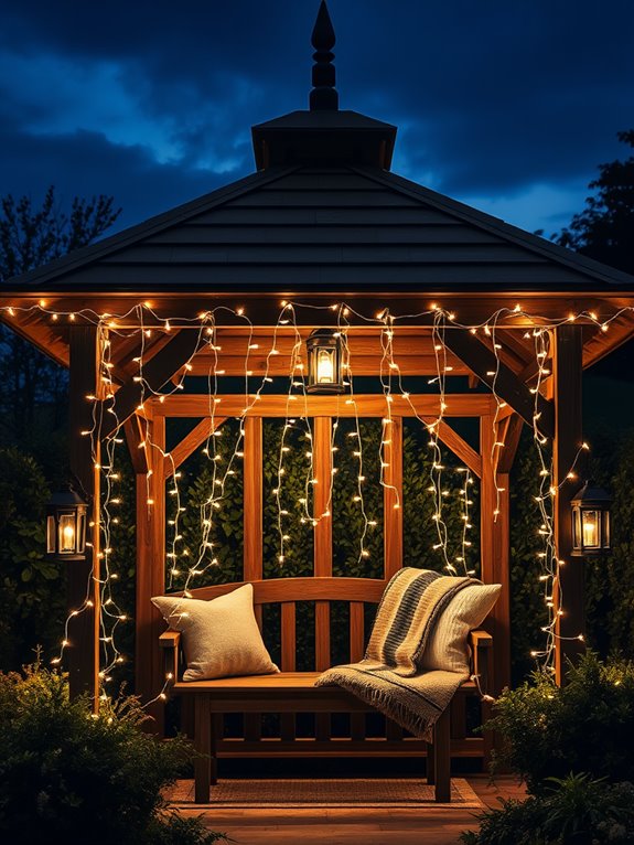 enchanting shimmering decorative illumination