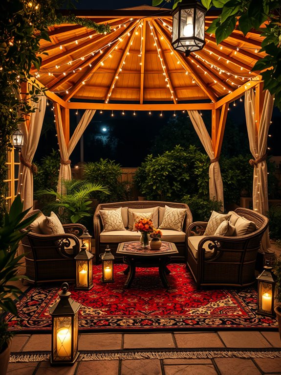 enhance outdoor space aesthetics