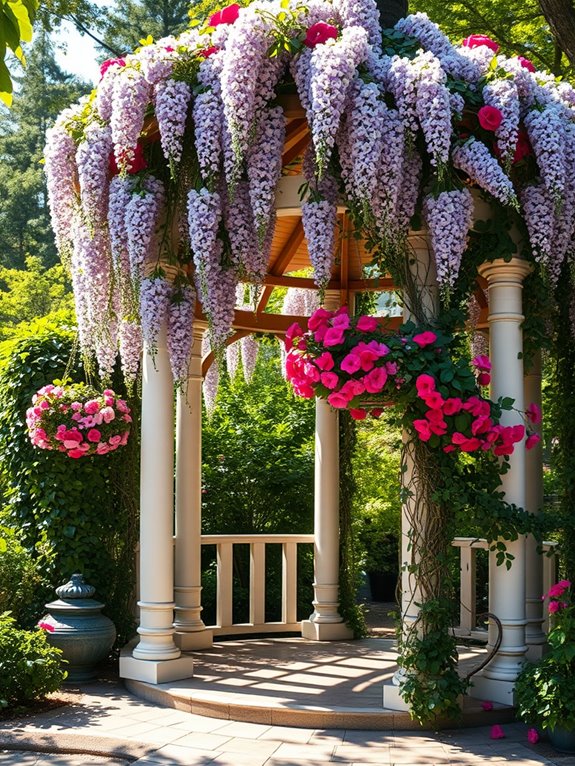 gazebo floral decoration ideas