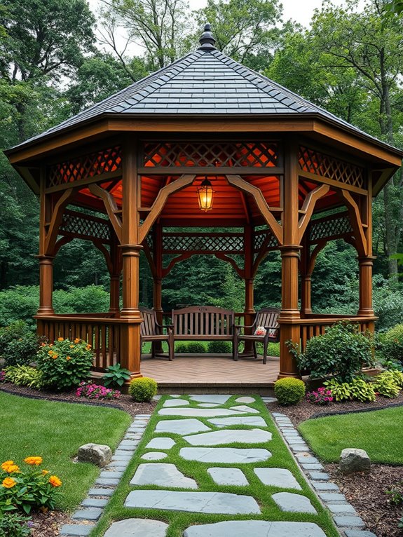 geometric architectural design structure
