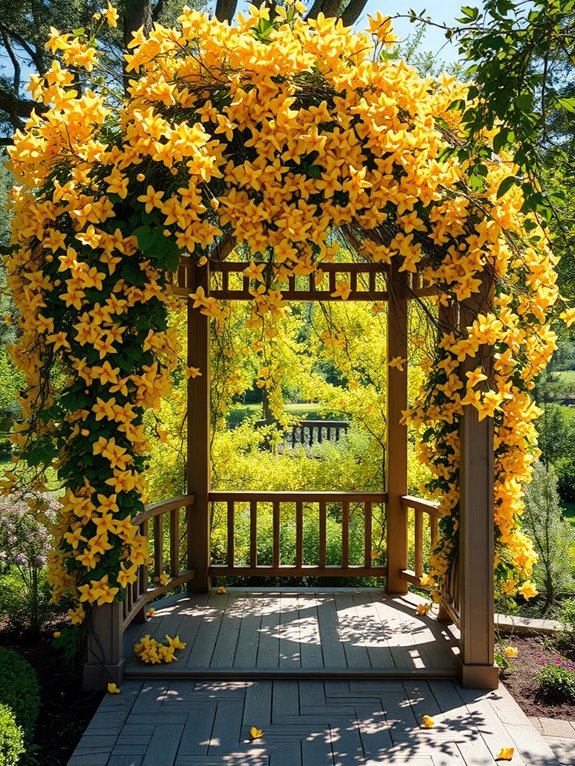 honeysuckle enhances natural beauty
