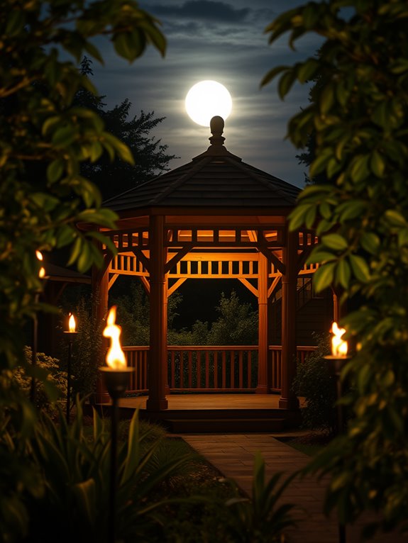 illuminate outdoor spaces festively