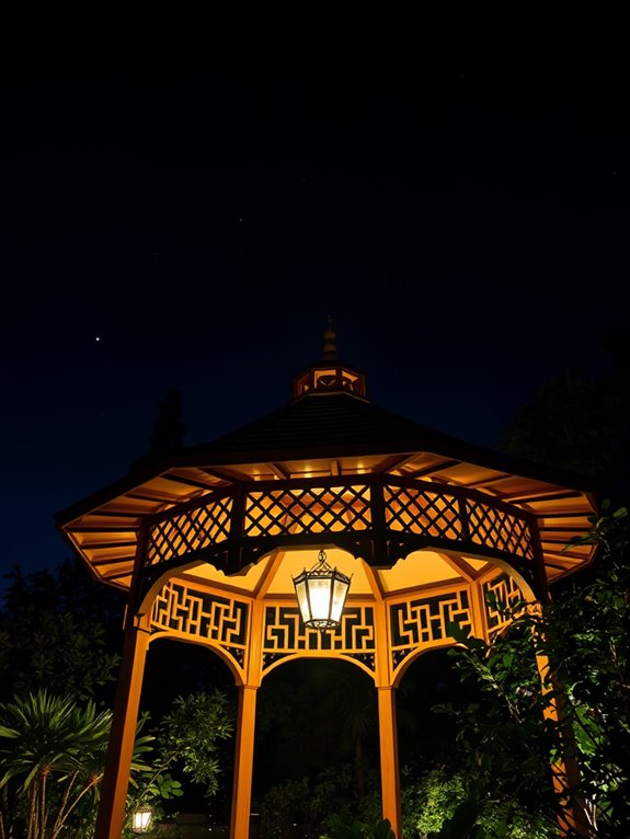 illuminated ceiling design features