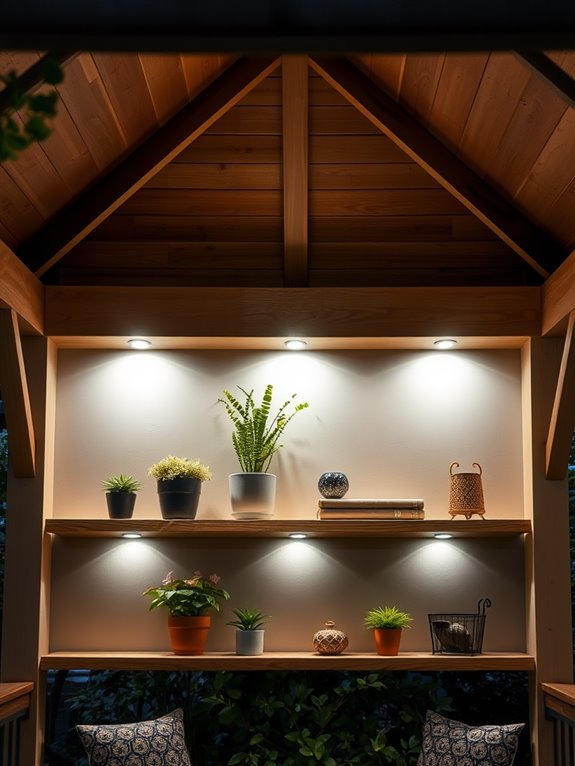illuminated under shelf fixtures