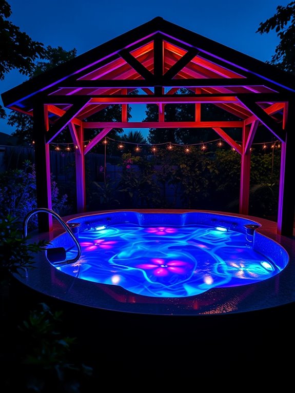 illuminating decorative light features