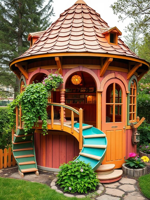 imaginative outdoor play space