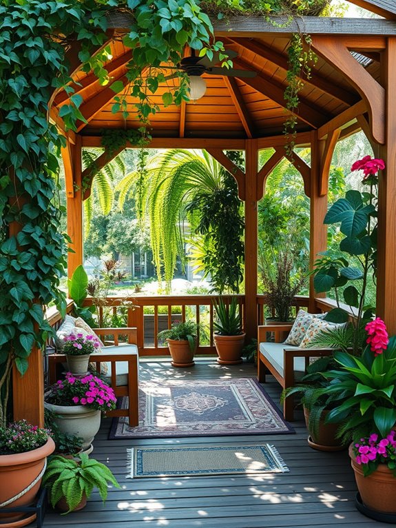indoor plant decoration idea