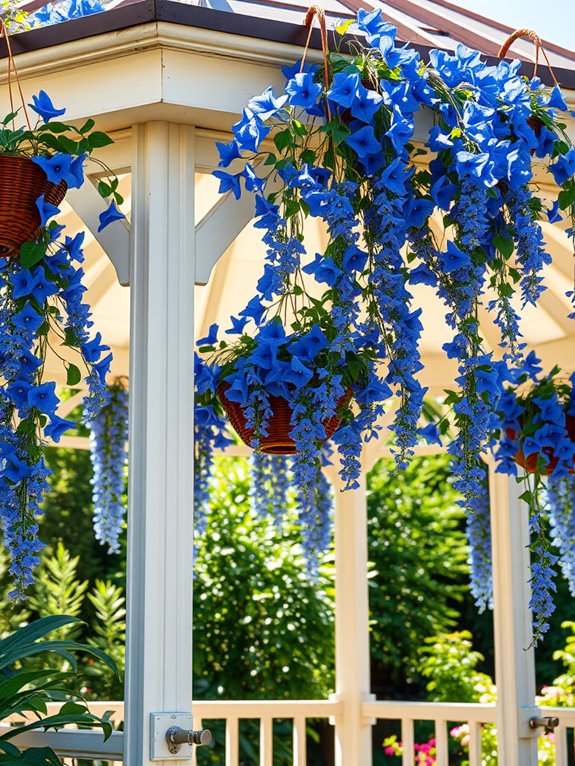 lobelia s colorful blue blooms