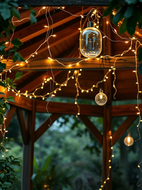 magical glowing decorative lights