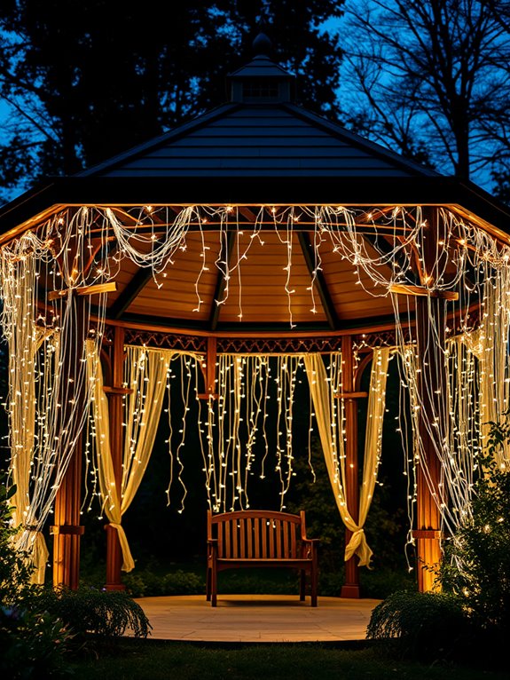 magical illuminated window drapes