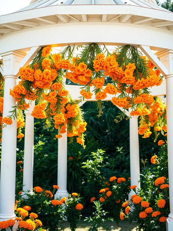 marigolds repel garden pests