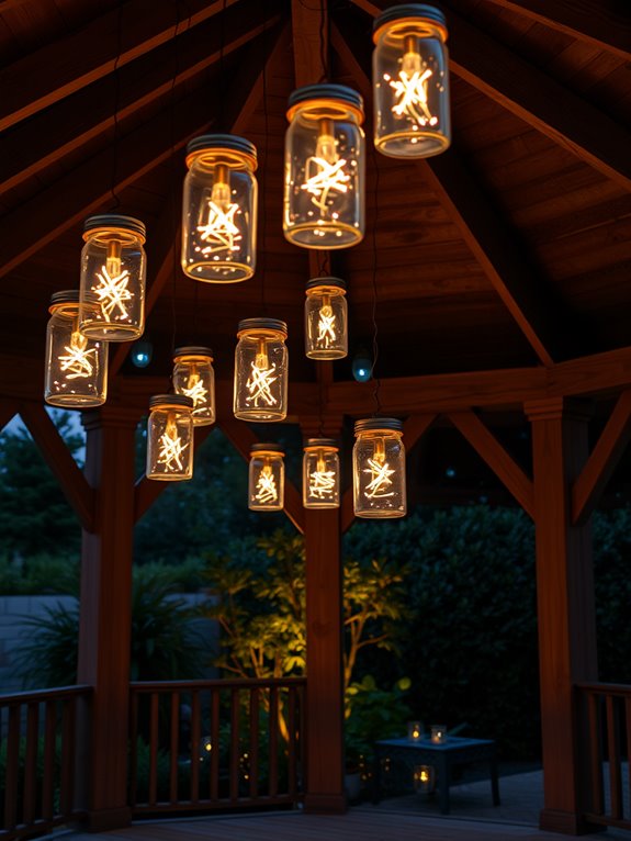 mason jar light creation