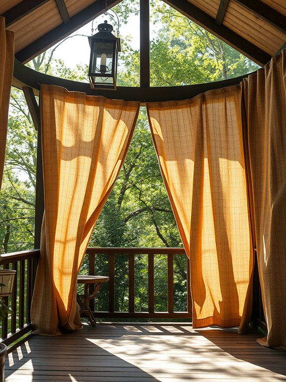 natural textured fabric material
