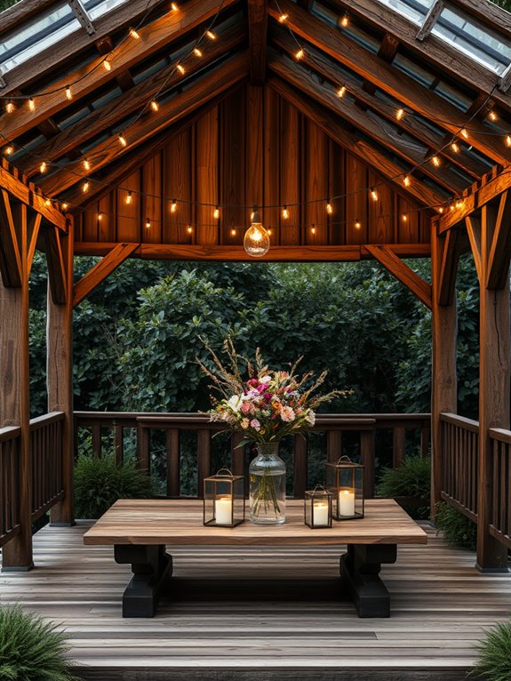 natural timber aesthetics