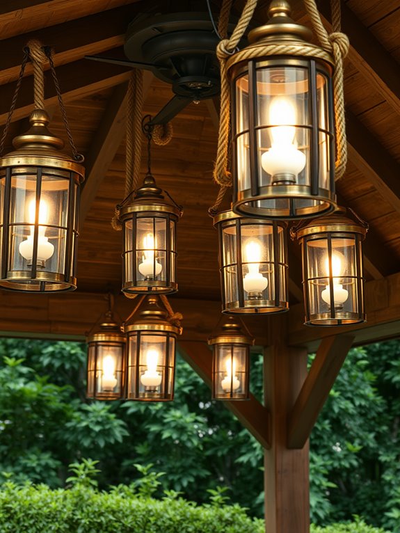 nautical inspired decorative lighting