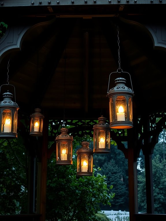 nostalgic lighting decor accents